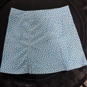 Ripskirt Hawaii Blue Betty Pattern Mini Skirt Length 1 with pockets!!